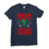 rockin around Ladies Fitted T-Shirt