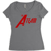 the a team 3 Women's Triblend Scoop T-shirt