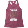 You Only Live Once It as a Cowboy Racerback Tank