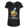 thunderbutts Maternity Scoop Neck T-shirt