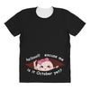 October Peeking Out Asian Baby Girl All Over Women's T-shirt