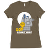 peanut wars Ladies Fitted T-Shirt