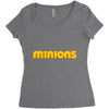 minions Women's Triblend Scoop T-shirt