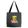 zombie spongebob Tote Bags