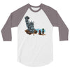 the planet of the kong 3/4 Sleeve Shirt