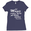 all magic comes with a price dearie Ladies Fitted T-Shirt