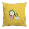 Sarah and Duck Throw Pillow