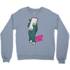 modern zombie Crewneck Sweatshirt