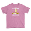 bachelor party drinking team Youth Tee