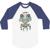grumpy robot 3/4 Sleeve Shirt