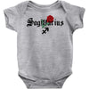sagittarius zodiac rose Baby Bodysuit