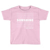 Good Morning Sunshine Toddler T-shirt