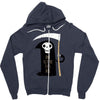 one scythe fits all Zipper Hoodie