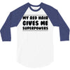 red head hair 3/4 Sleeve Shirt