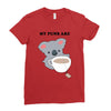 My Puns Are Ladies Fitted T-Shirt