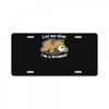 dreamer bear License Plate