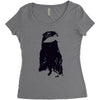 an other moustache Women's Triblend Scoop T-shirt