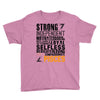Strong Independent Motivated Pisces Youth Tee