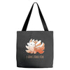 i give zero fox Tote Bags