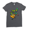 pizza lover Ladies Fitted T-Shirt