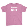 atheism fish skeleton Youth Tee
