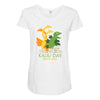 kaiju day Maternity Scoop Neck T-shirt