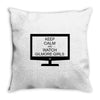 keep calm and watch gilmore girls Throw Pillow