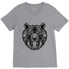 tiger zentangle V-Neck Tee