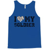 i love my soldier hunter camouflage Tank Top