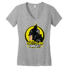knight Women's V-Neck T-Shirt