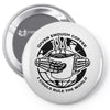 given enough coffee i could rule the world white Pin-back button