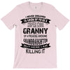 Super Cool Granny Of A Freaking Awesome Granddaughter T-Shirt