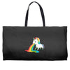 where rainbows come from (green) Weekender Totes