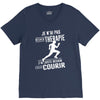 courir V-Neck Tee