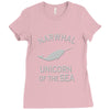 narwhals Ladies Fitted T-Shirt