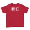fishing   problem solved mens funny Youth Tee