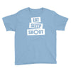 v5 eat sleep shoot Youth Tee