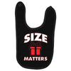 size matters Baby Bibs