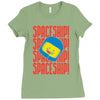 spaceship Ladies Fitted T-Shirt