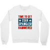star spangled hammered Crewneck Sweatshirt