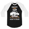 daddy and son not always eye to eye 3/4 Sleeve Shirt