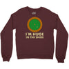 i'm huge (in the shire) Crewneck Sweatshirt