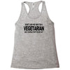 vegetarian ask yourself why not vegan food foodie tofu geek tee shirt Racerback Tank
