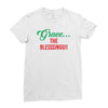 grace the blesssingg!! Ladies Fitted T-Shirt