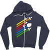 rebellious streaks Zipper Hoodie