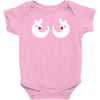 rude christmas pudding Baby Onesie