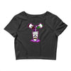 the pour up tee in purple men s Crop Top