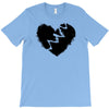 broken heart xxx black T-Shirt