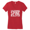 i've seen more spine in jellyfish Women's V-Neck T-Shirt