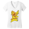 pikacu Women's V-Neck T-Shirt